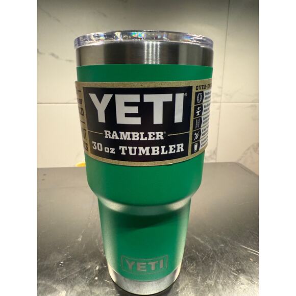 Yeti Other - NWT YETI Rambler 30 oz Tumbler with MagSlider Lid – Verde Green